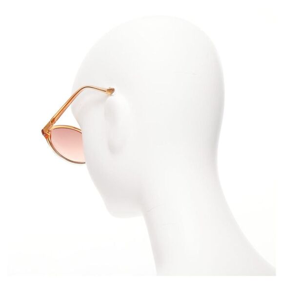 Pre Loved The Row Vintage Peach Round Sunglasses Women brown | brown - Picture 5 of 6